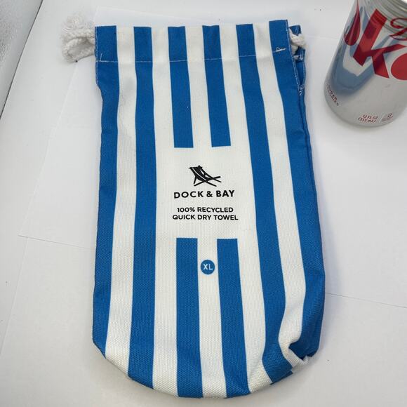 Bag Only No Towel Dock & Bay Bag for 100% Recycled Quick Dry Towel XL Drawstring - Picture 5 of 5